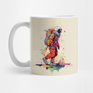 Walking Spaceman Mug